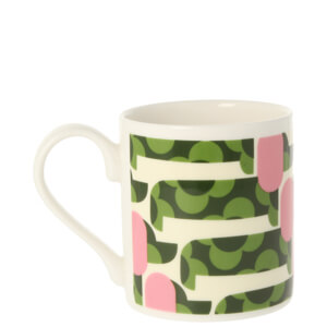 Orla Kiely Dog Show Pink/Green Mug 300ml